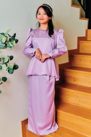 Sofea Peplum  l Lavender